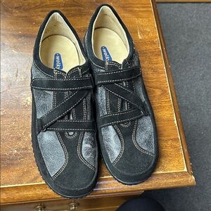 Wolky Black and Gray Men's Sneakers